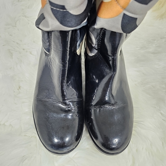 Coach - monogram boots size 7.5 black - Picture 12 of 14